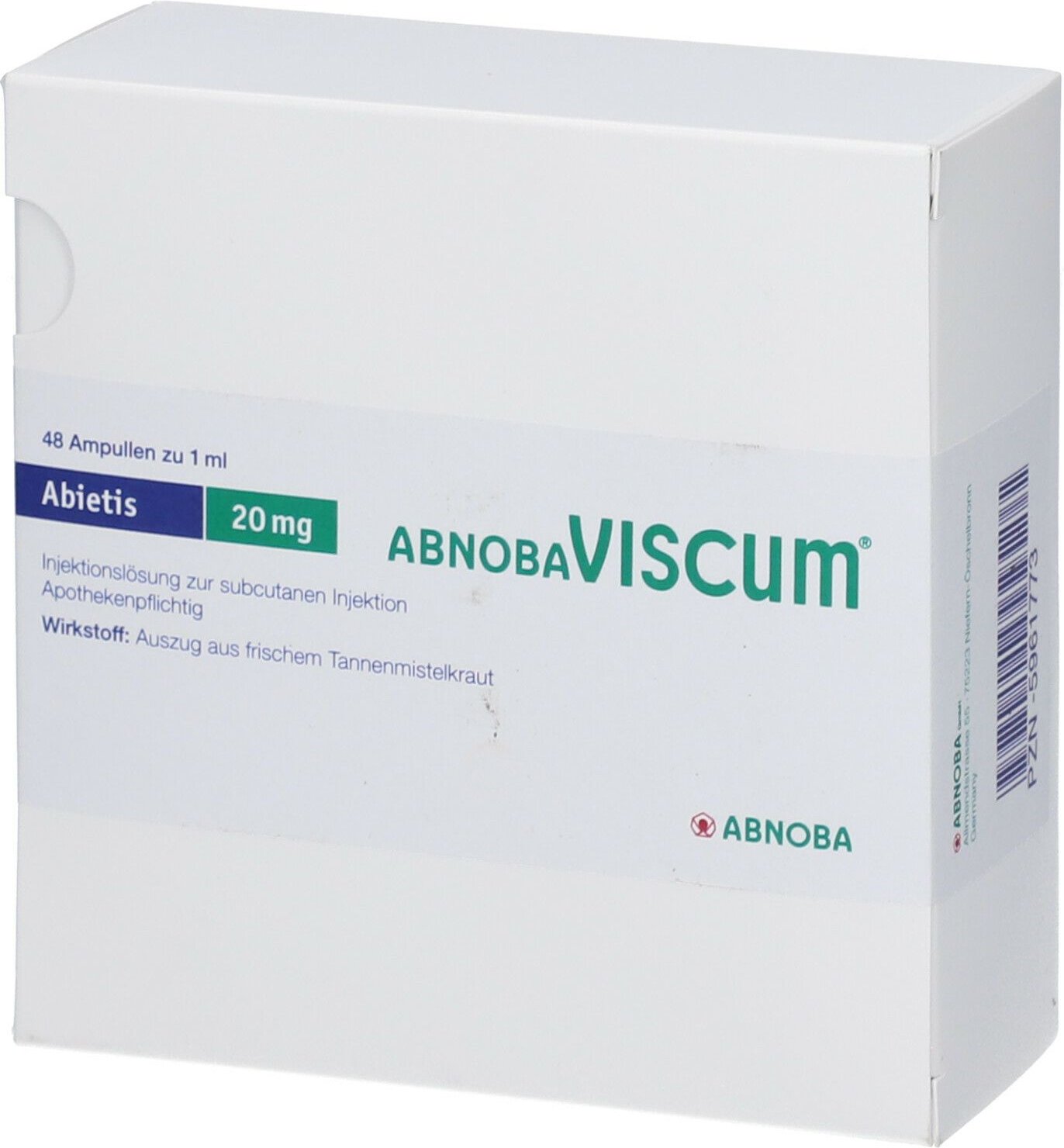 Abnobaviscum Abietis 20 mg Ampullen 48 St