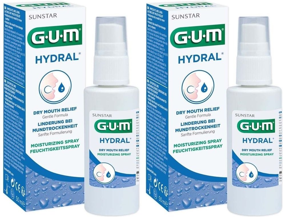 GUM Hydral Feuchtigk Spray x2 2x50 ml