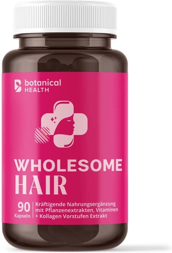 Wholesome Hair Biotin Kollagen Haarwachst.Frau Kps 90 St Kapseln