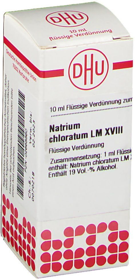 DHU LM Natrium chloratum XVIII