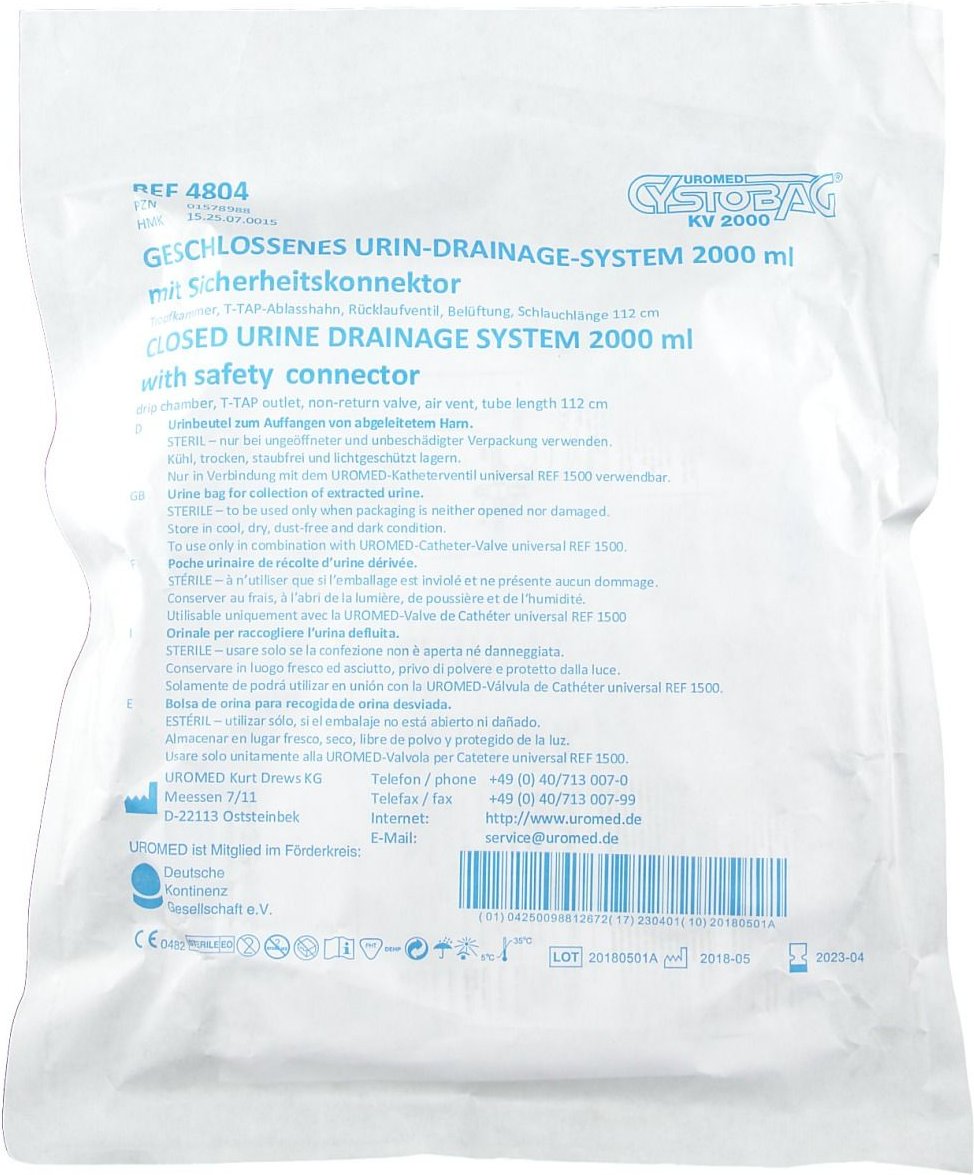 Cystobag KV 2000 ml 4804 1 St Beutel
