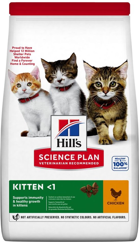 Hill's Science Plan Feline Kitten met Kip 1,5kg 1,5 kg Pellets