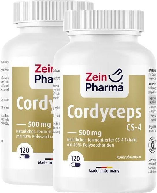 Cordyceps Cs-4 500 mg Kapseln Doppelpack 2x120 St