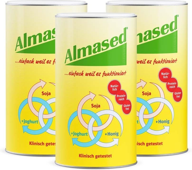 Almased Vital-Pflanzen-Eiweißkost 3x500 g Pulver