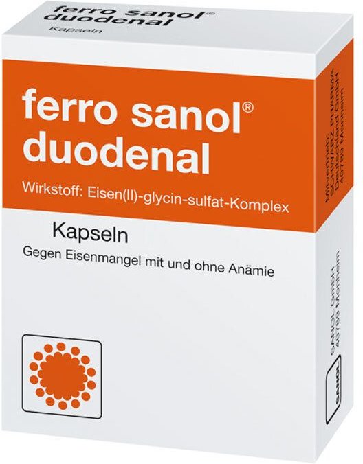 ferro sanol duodenal 100 mg