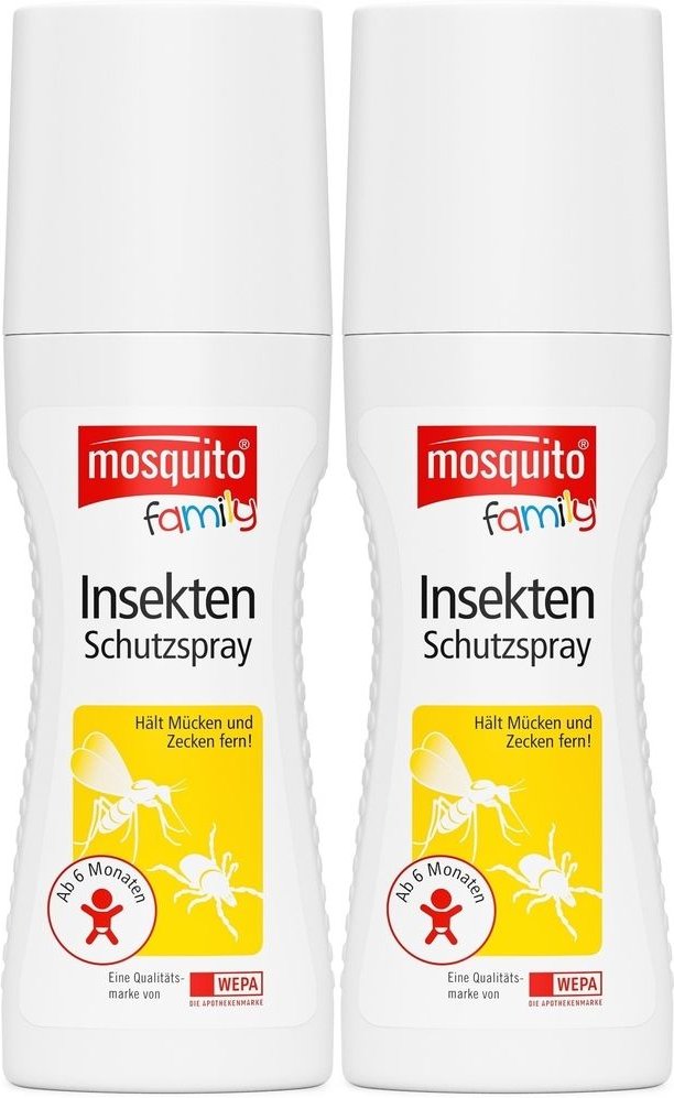 Mosquito Insektenschutz-Spray family 2x 2x100 ml Spray