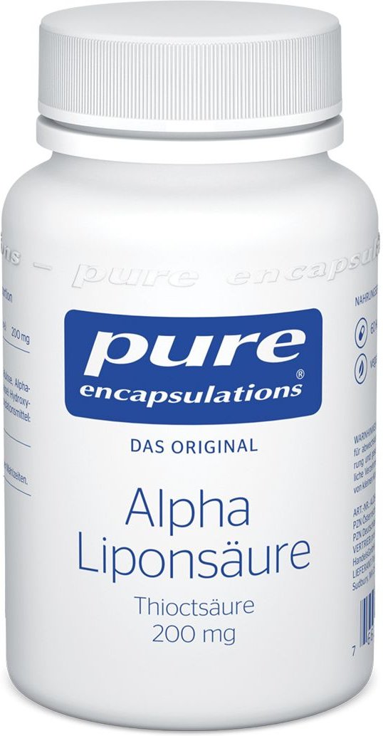 Pure Encapsulations Alpha Liponsäure Kapseln 60 St