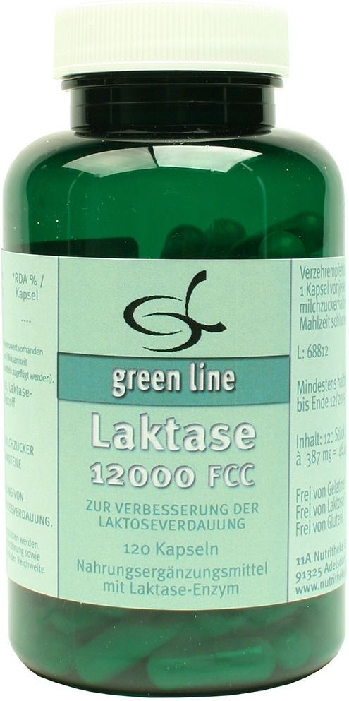 Laktase 12000 FCC Kapseln