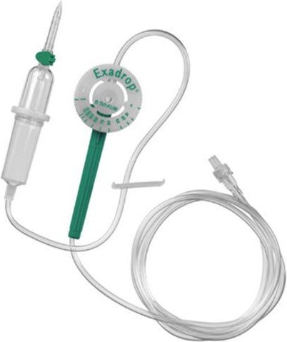 Exadrop 150 cm m.nadelf.Zuspritzventil Safeflow 1 St Zubehör