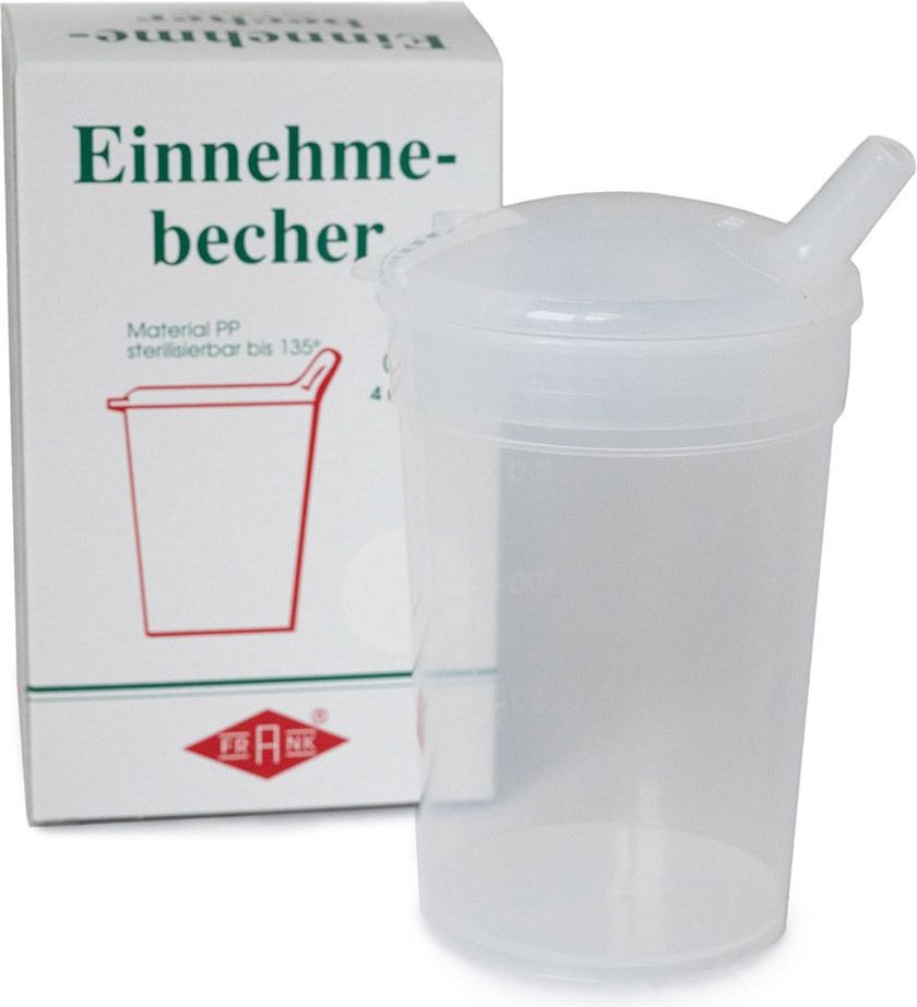 Einnehmebecher Kunststoff mit