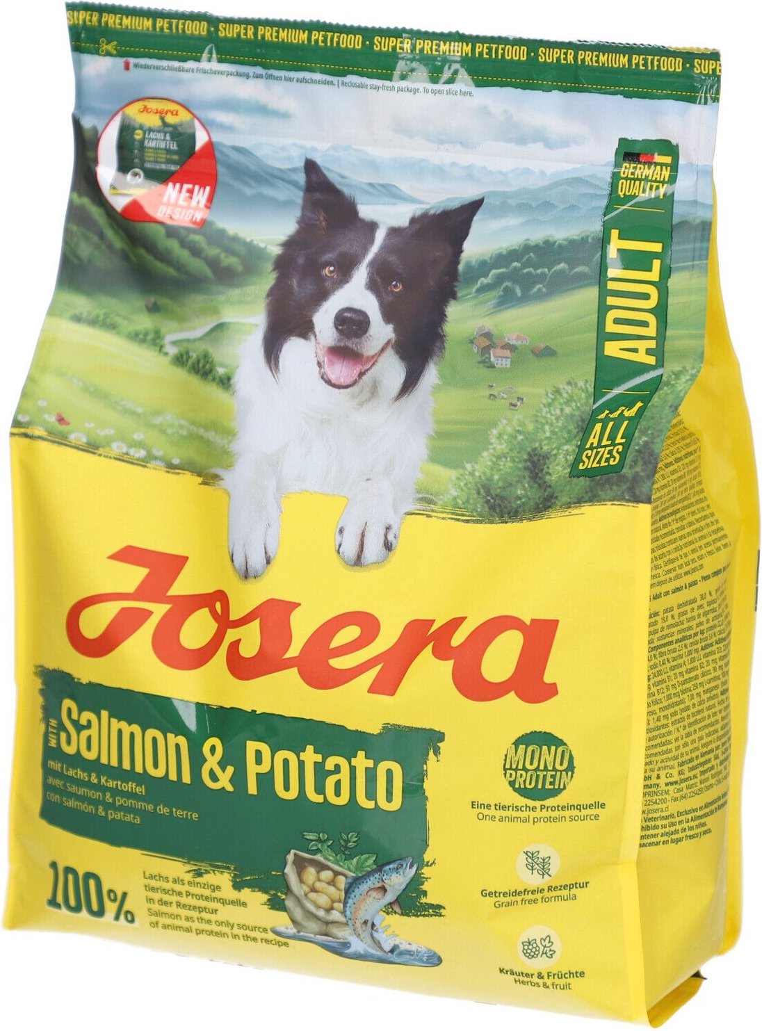 Josera Adult Salmon & Potato 900g 900 g Futter