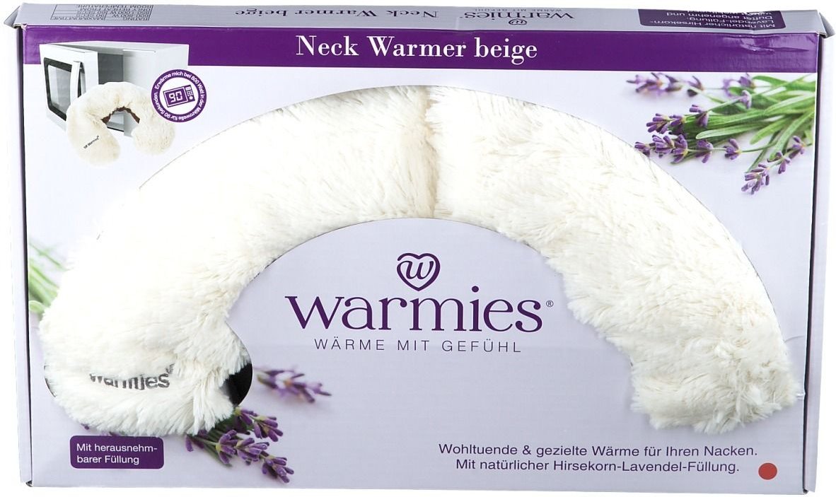 Warmies Neck Warmer beige 1 St Wärmekissen