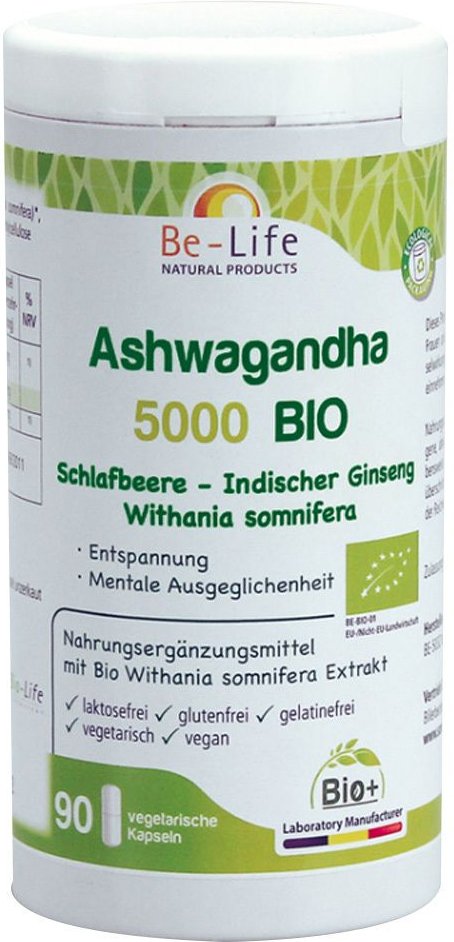 Ashwagandha 5000 Bio Kapseln 90 St