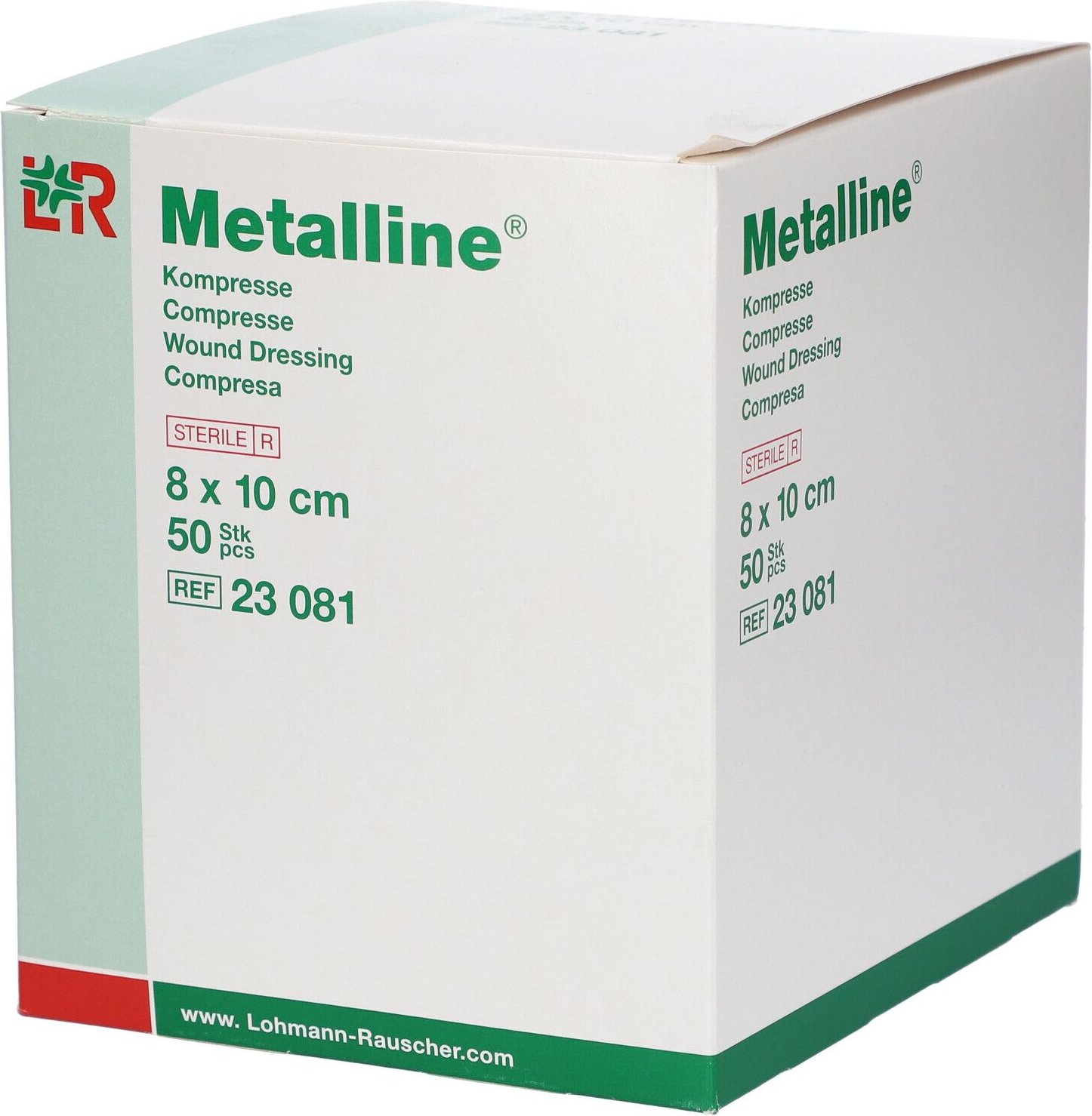 Metalline Kompressen 8x10 cm steril 50 St