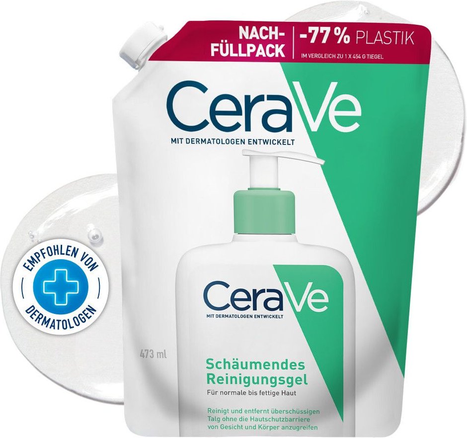 Cerave schäumendes Reinigungsgel Nachfüllp. 473 ml Gel