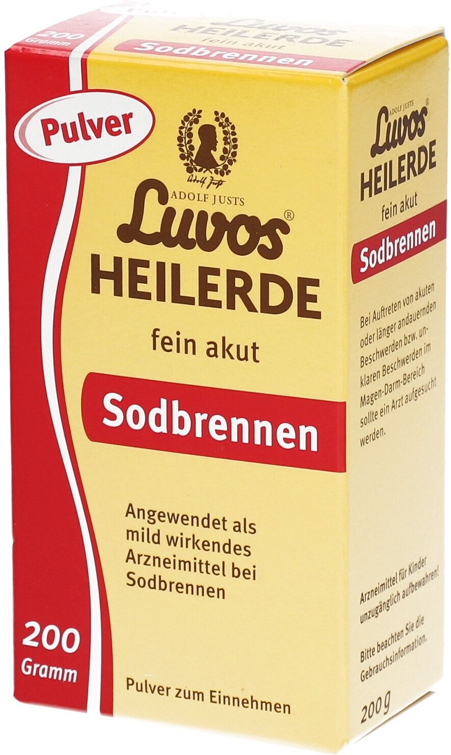 Luvos Heilerde fein akut Sodbrennen Pulver 200 g