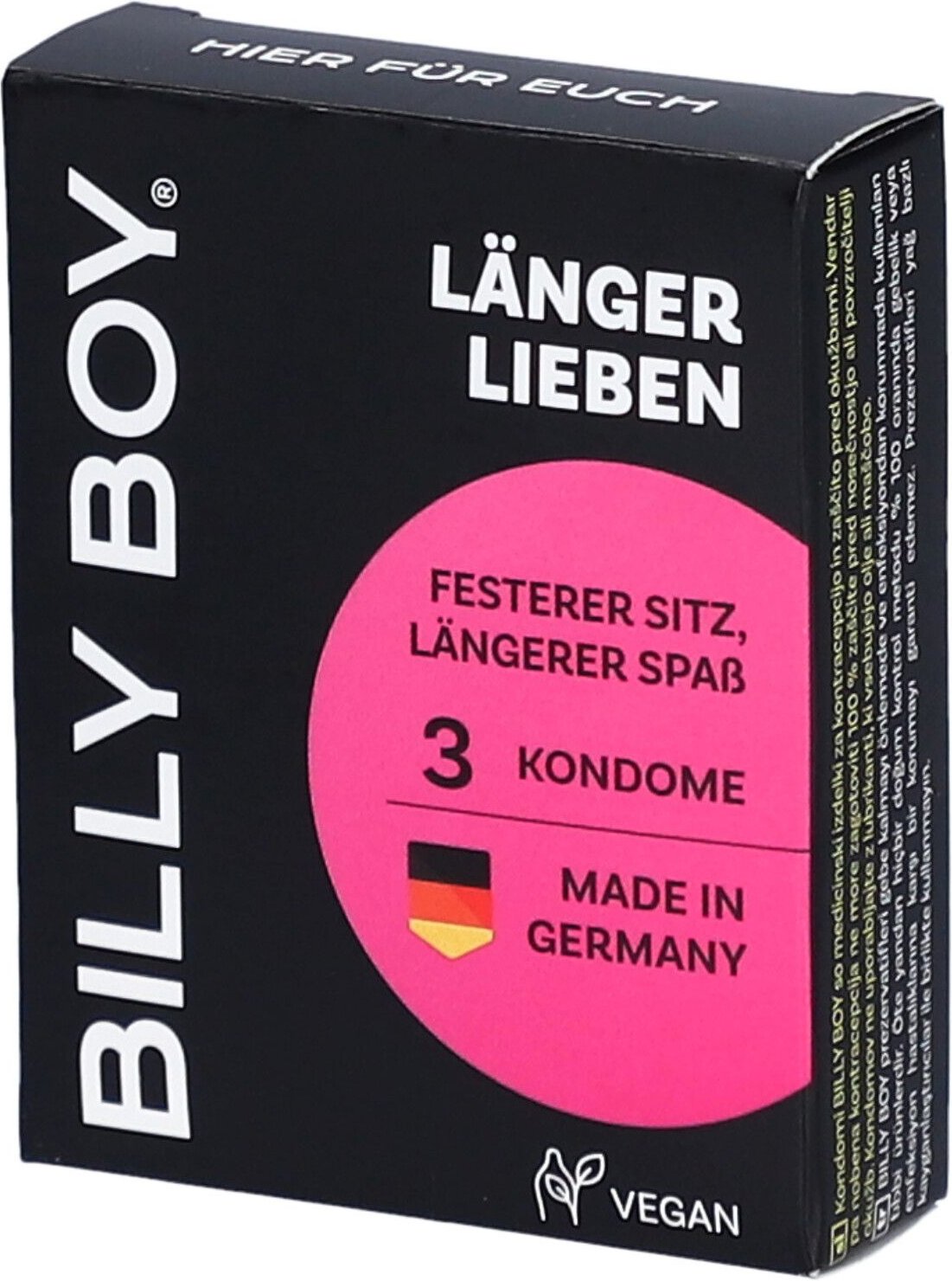 Billy BOY länger lieben MS 3 St Kondome