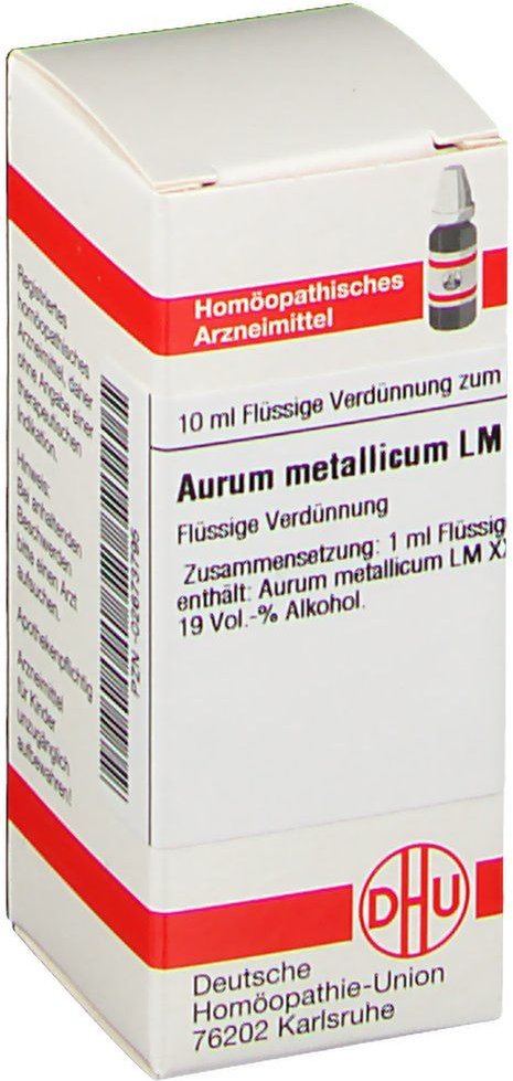 Aurum Metallicum LM XXX Dilution 10 ml