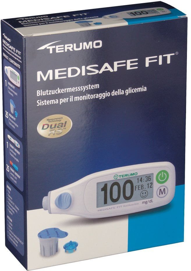 Terumo Medisafe Fit Blutzuckermessgerät mg/dl 1 St Gerät