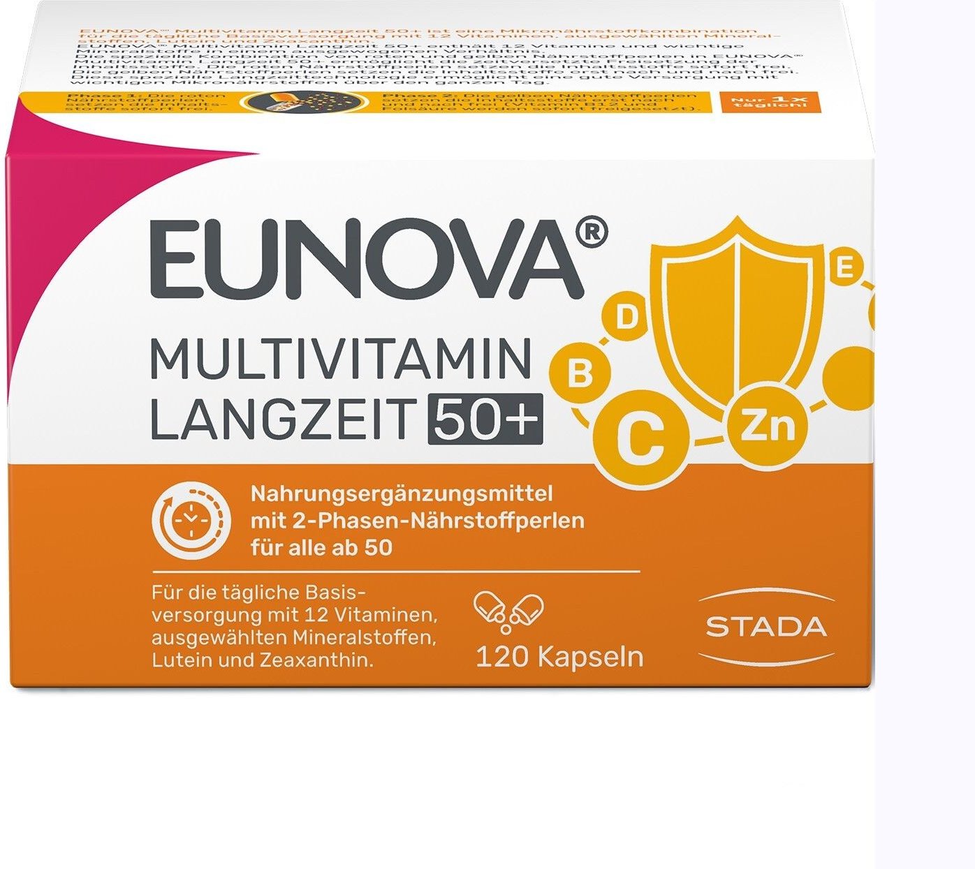 Eunova Langzeit 50+ Kapseln 120 St
