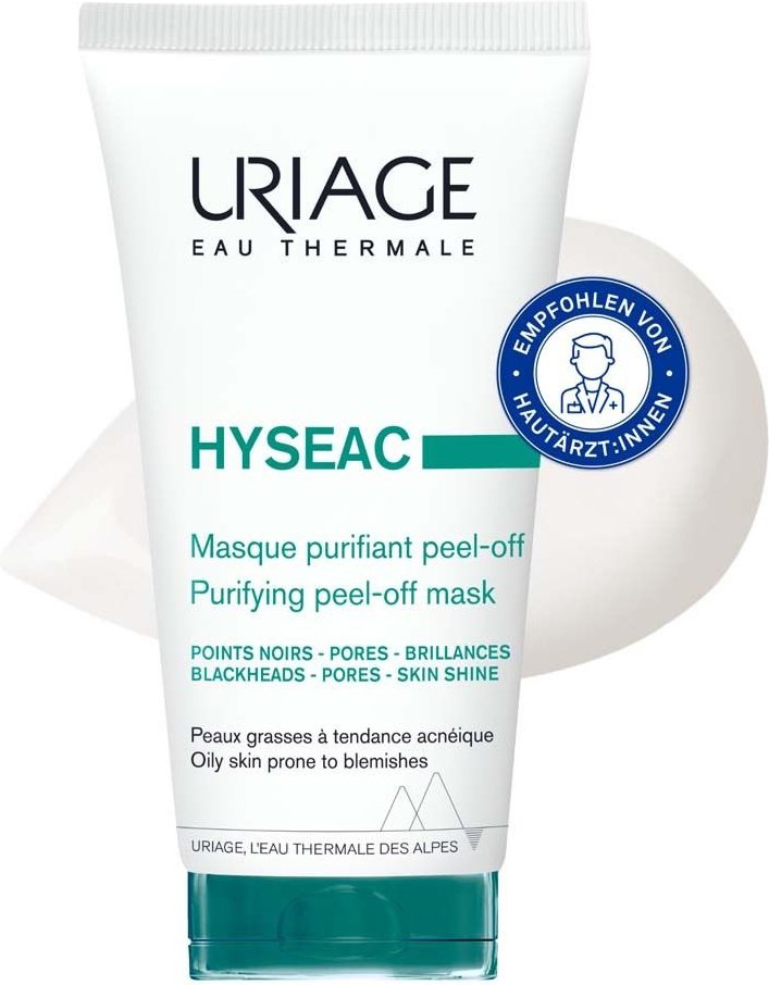 Uriage Hyseac peel-off Reinigungsmaske 50 ml Gesichtsmaske