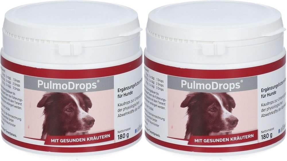 Pulmodrops Fuer Hunde x2 2x180 g Kautabletten