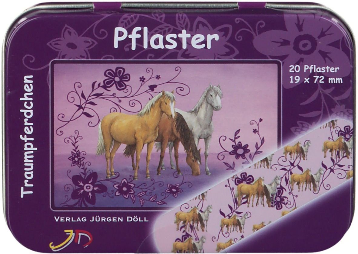 Kinderpflaster Traumpferdchen Dose 20 St Pflaster