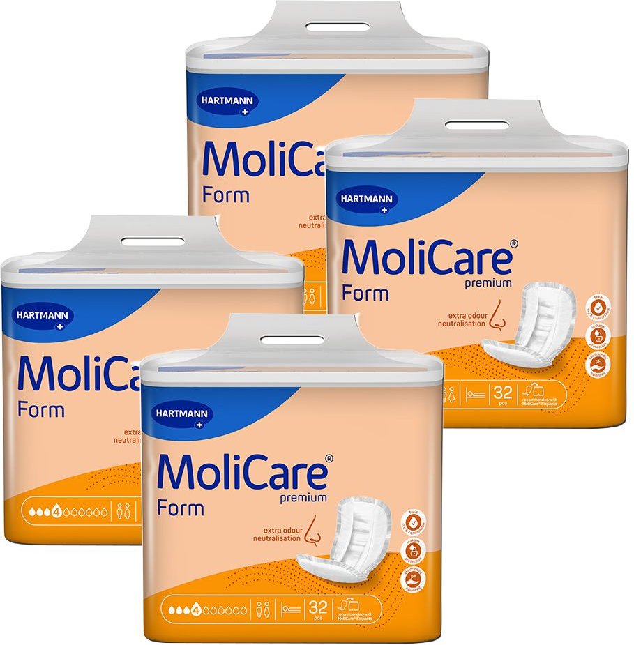 Thumbnail - Molicare Premium Form 4 Tropfen 4x32 St Einlagen
