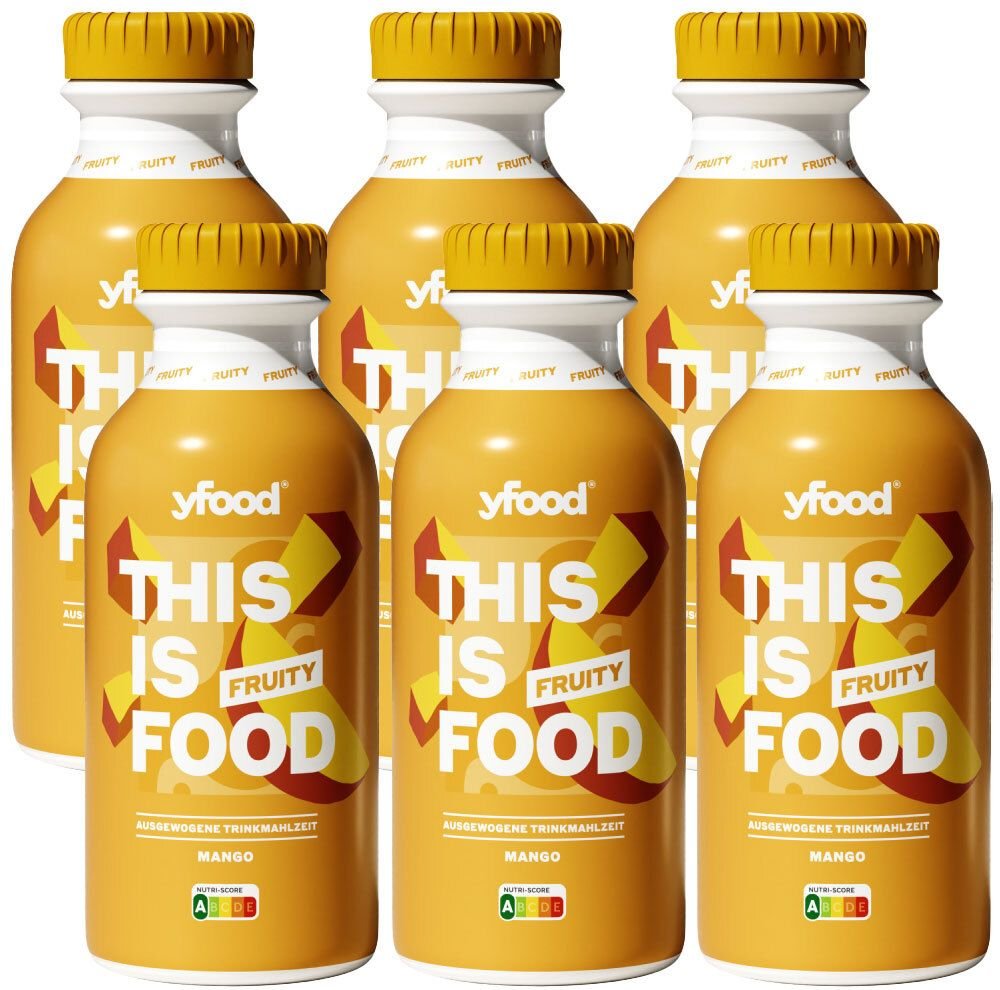 yfood This IS Food Fruity Mango 6x500ml 6x500 ml