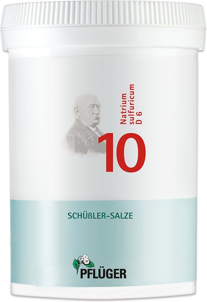Biochemie Pflüger 10 Natrium sulfuricum D 6 Tabl. 1000 St Tabletten