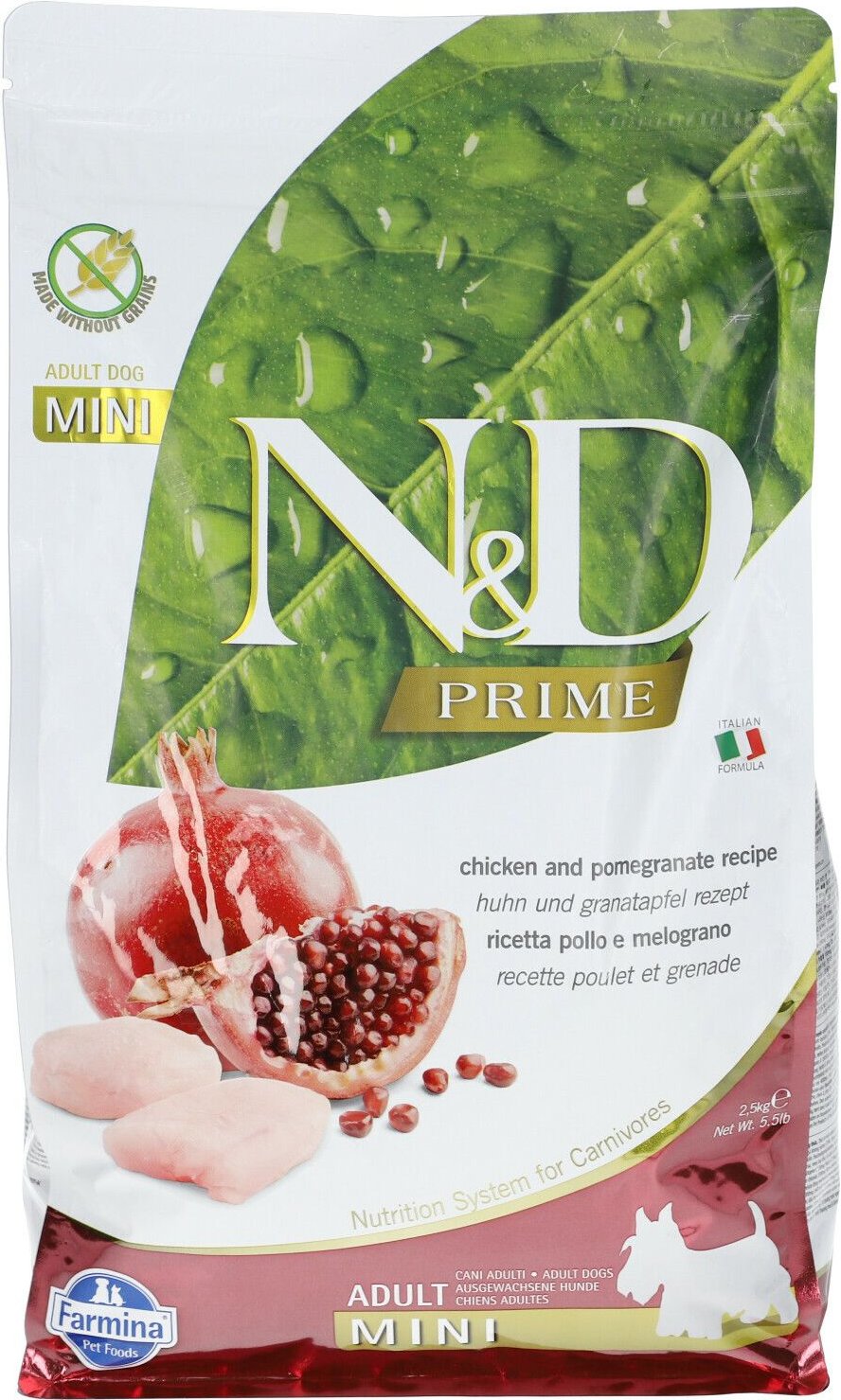 N&D DOG Poll Melogr AD Min2,5K 2500 g Pellets