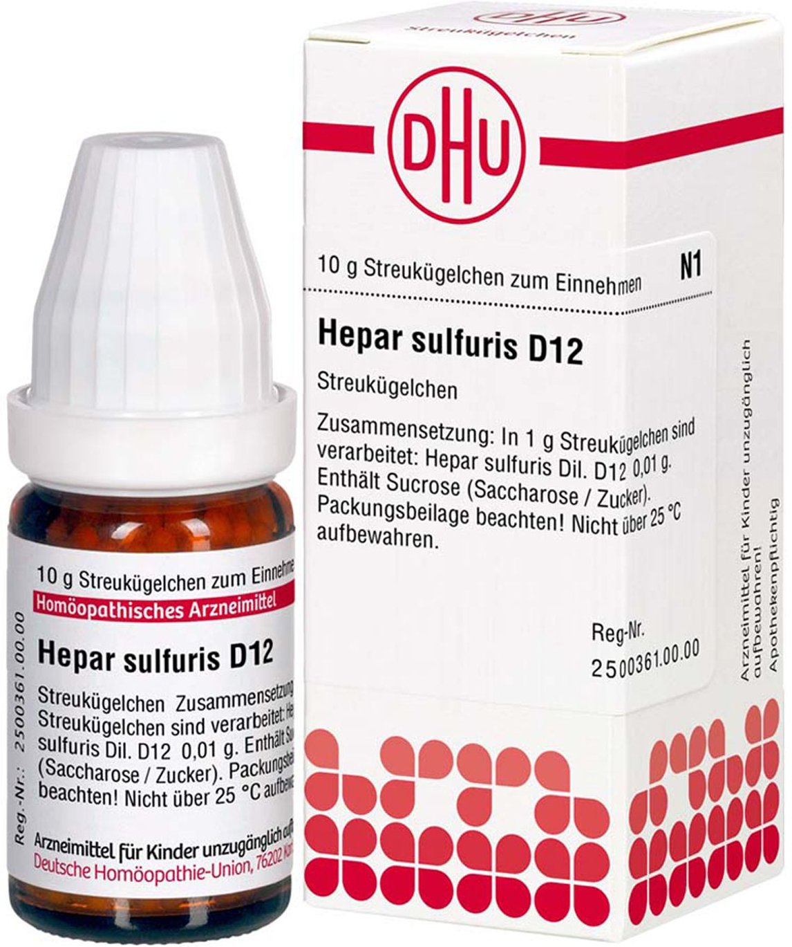 Hepar Sulfuris D 12 Globuli 10 g