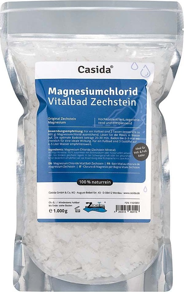 Magnesiumchlorid Vitalbad Zechstein 1 kg Bad