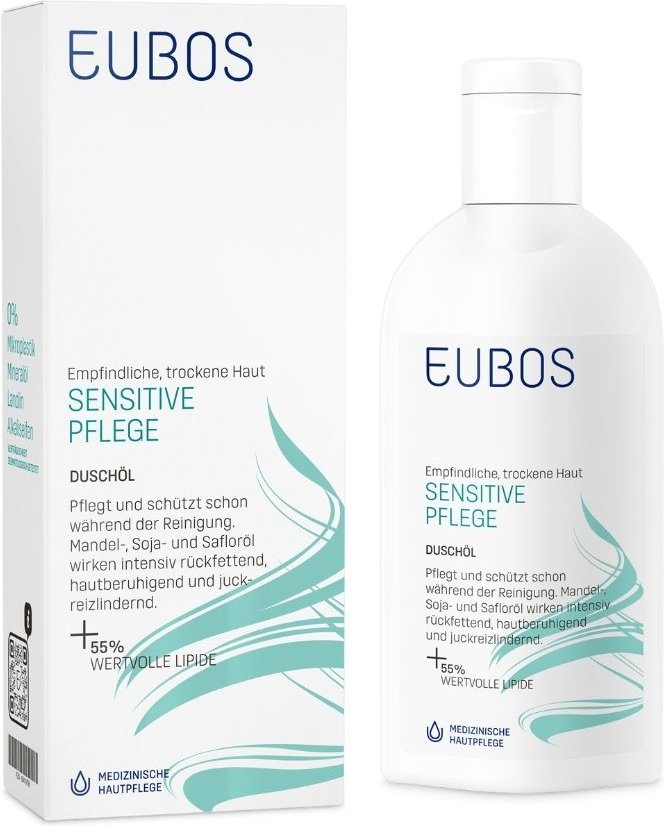 Eubos Sensitive Dusch Öl F 200 ml