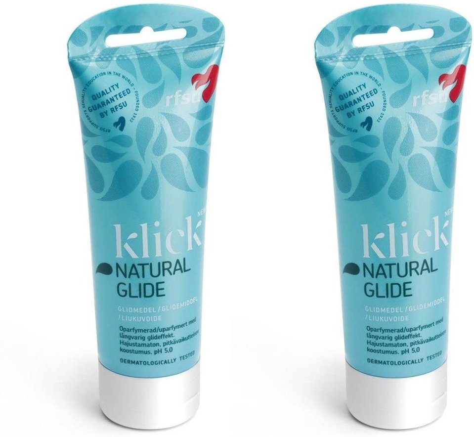Klick Natural Glide Gleitmittel 2x 2x100 ml Gel