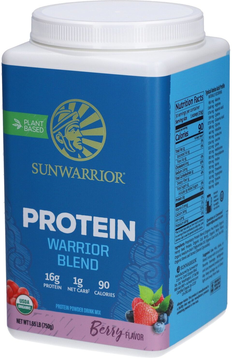 Warrior Blend Protein Berry 750 g Pulver