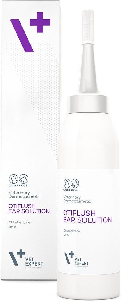 Vetexpert Otiflush EAR Solut 125 ml Lösung