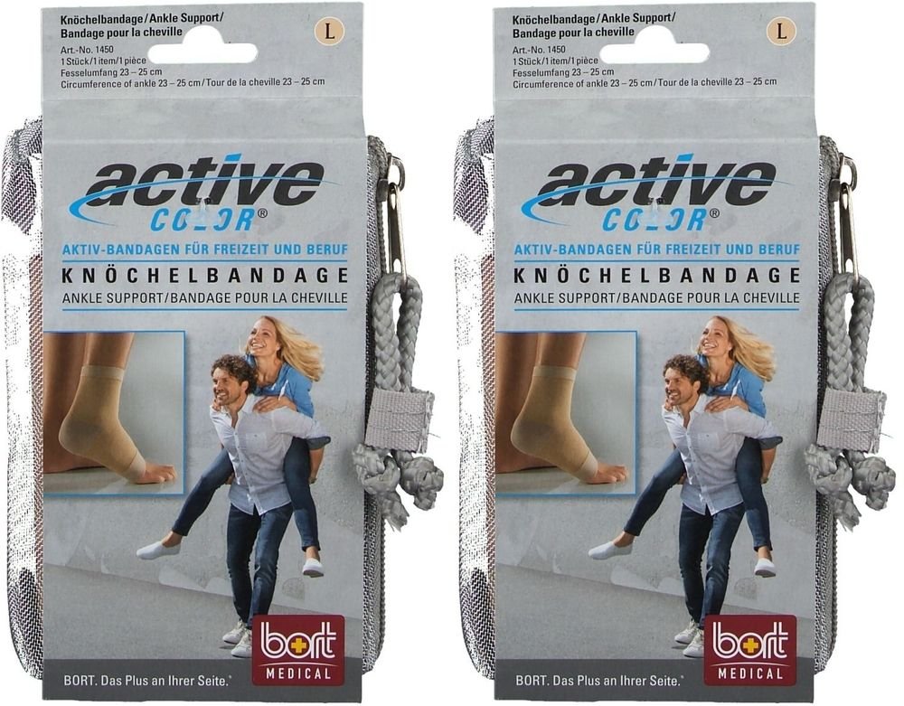 Bort Activec Knoe Haut LG x2 2x1 St Bandage(s)