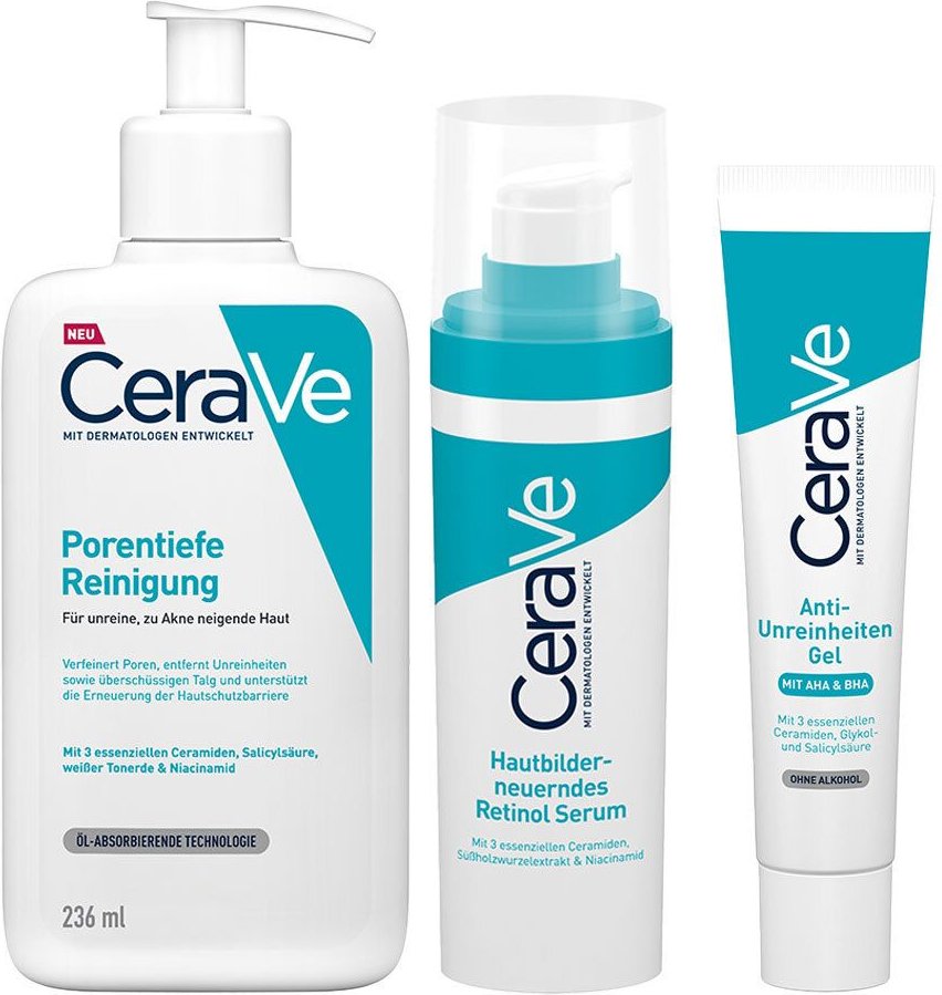 CeraVe Anti-Unreinheiten Skincare Routine Set 1 St
