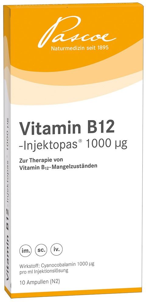 Thumbnail - Vitamin B12 Injektopas 1.000 µg Injektionslsg. 10x1 ml Injektionslösung