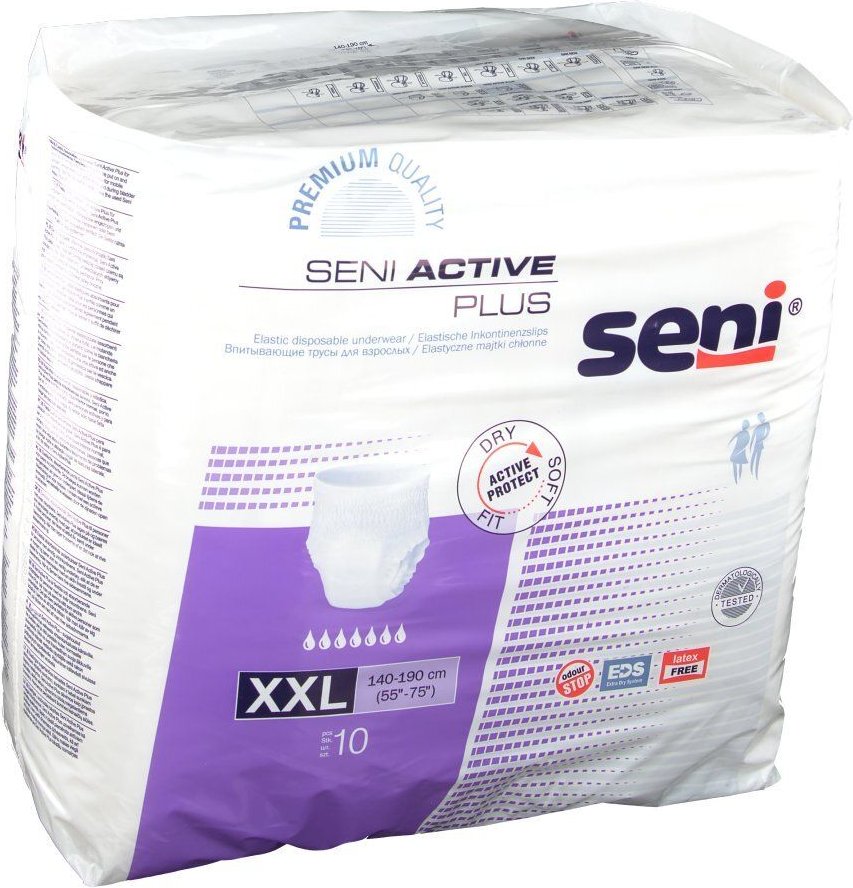 Seni Active Inkontinenzpants plus XXL 10 St Einweghosen