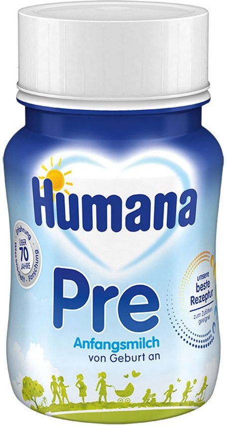 Thumbnail - Humana PRE Anfangsmilch 5Hmo trinkfertig 90 ml Flüssigkeit