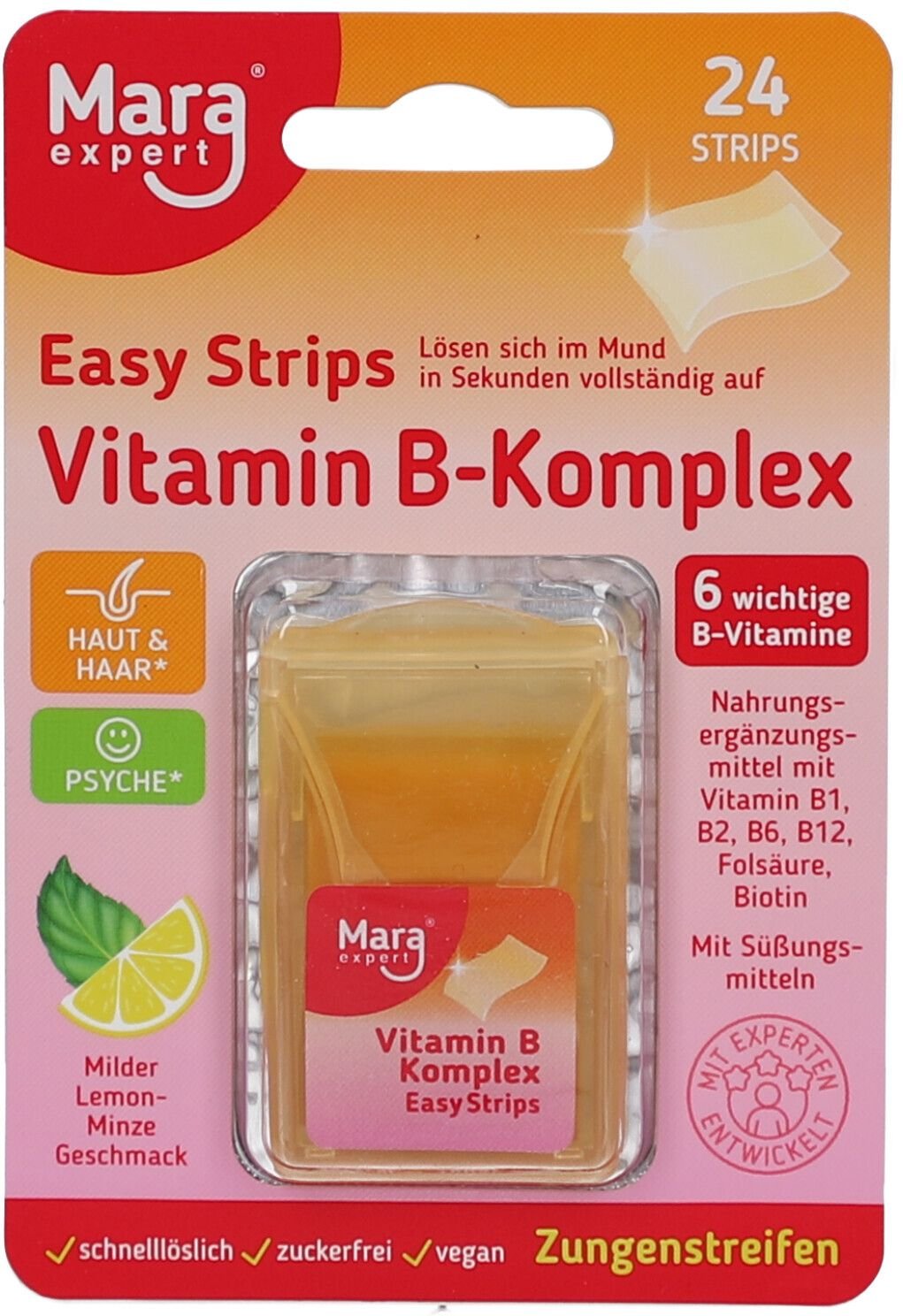 Vitamin B Komplex Streifen 24 St