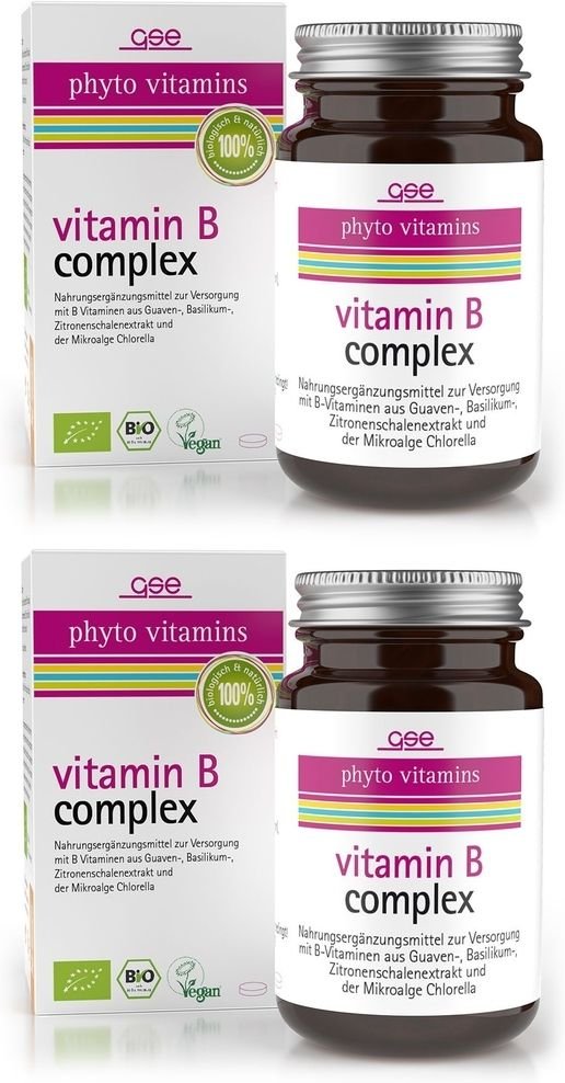GSE Vitamin B Complex Bio Tabletten 2x 2x60 St
