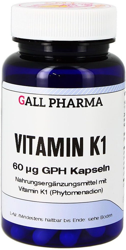 Vitamin K1 60 µg GPH Kapseln 180 St