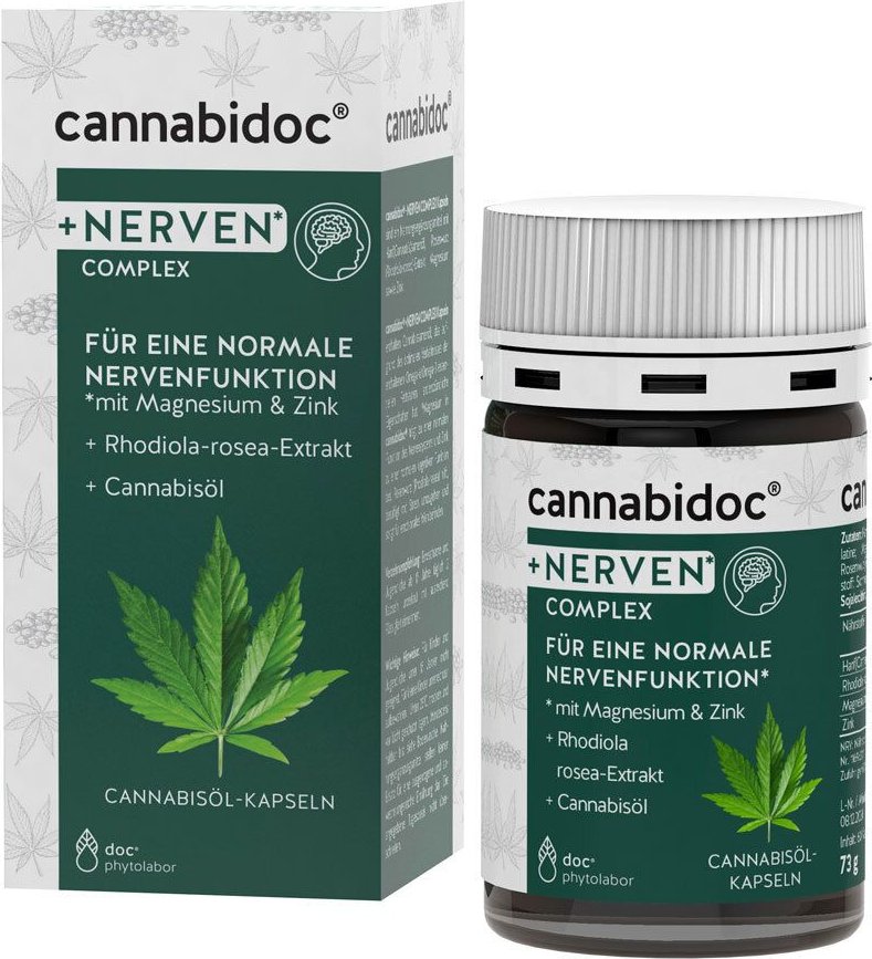 Cannabidoc Nerven Compl KPS 60 St Kapseln