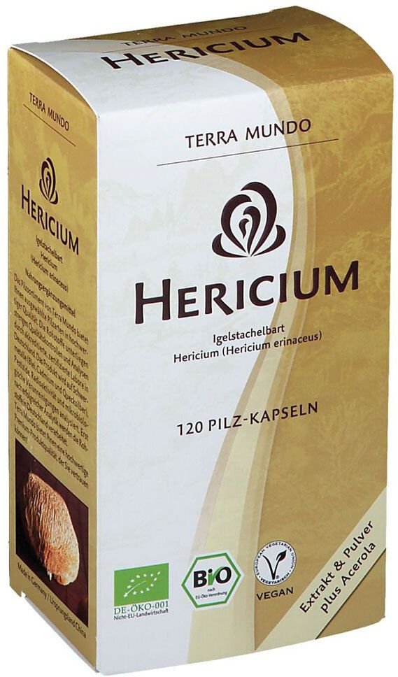 Hericium Vitalpilz Bio Terra Mundo Kapseln