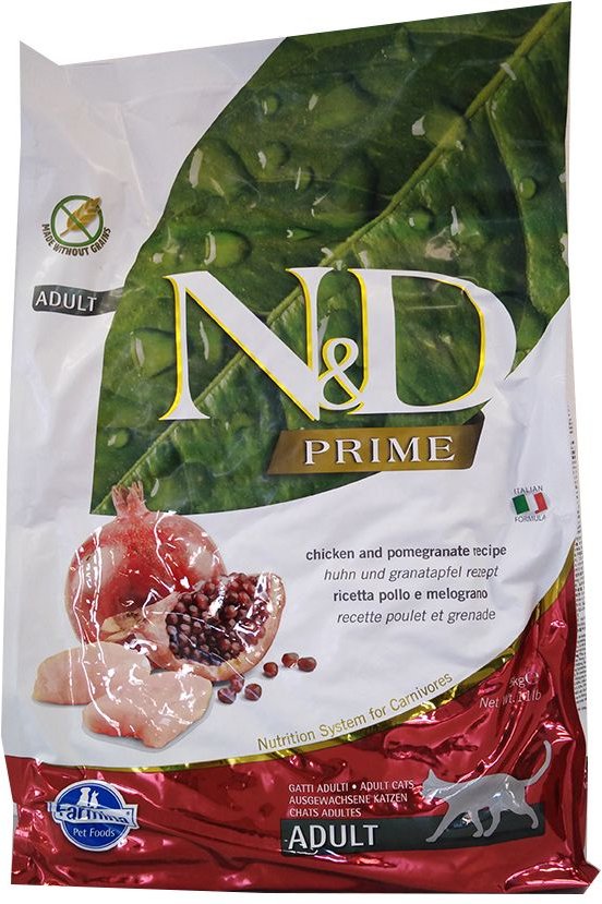 N&D CAT Pollo&Melograno AD 5KG 5000 g Pellets