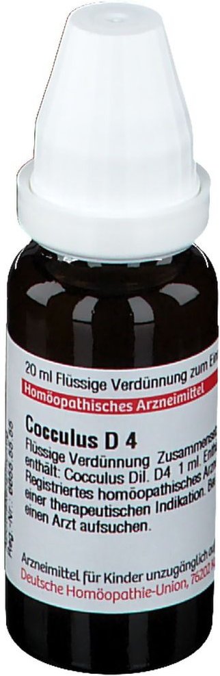Thumbnail - Cocculus D 4 Dilution 20 ml