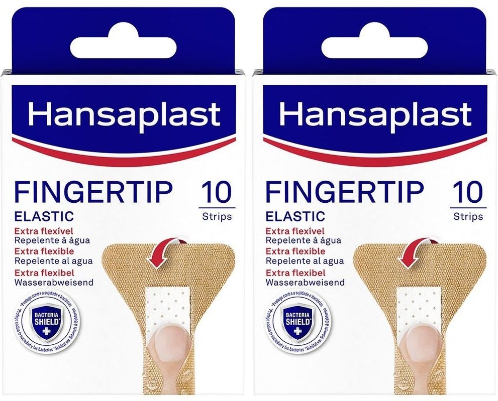 Hansaplast Elastic Fingerkuppen Pflasterstrips 2x 2x10 St Pflaster
